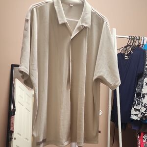 Lululemon XL Men's Grey Polo Shirt